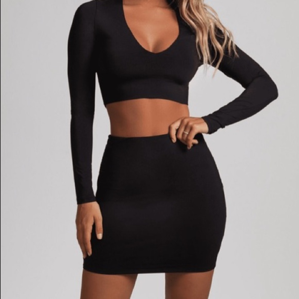 Meshki Gemma Mini Jersey Skirt NWOT S